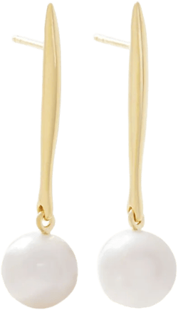 Nura pearl drop earrings
