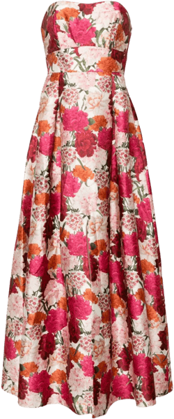 Giovanna floral-print dress