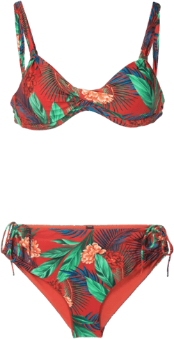 Marcela floral-print bikini 