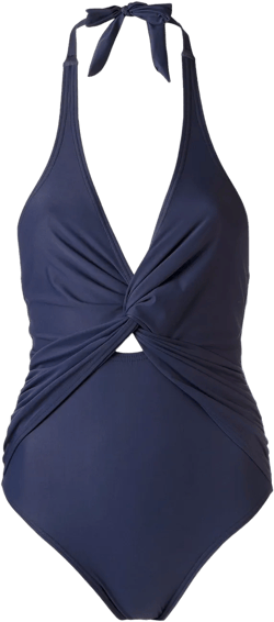 panelled swimsuit