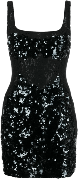 lace sequinned minidress