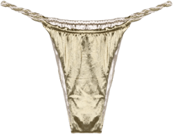 braided-straps reversible bikini bottoms