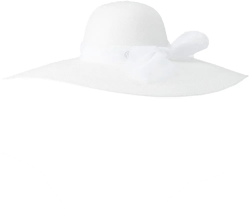 Blanche straw sun hat