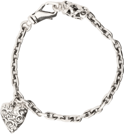 Arabesque heart bracelet