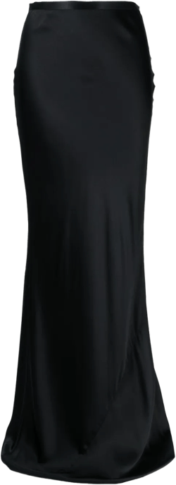 bias maxi skirt    