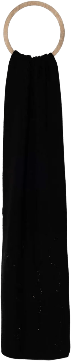 crystal-embellished scarf