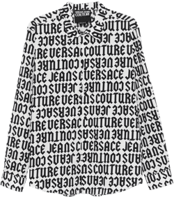 logo-print shirt