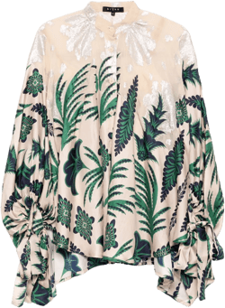 Jamaia cape blouse