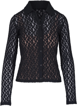floral lace shirt
