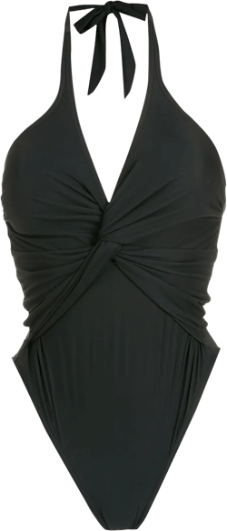 V-neck swimsuit