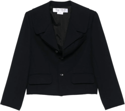 Wool Blazer In 蓝色