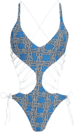 rope-detailing swimsuit 