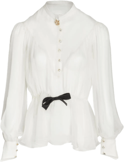 silk blouse