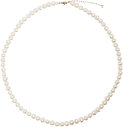 sterling pearl necklace