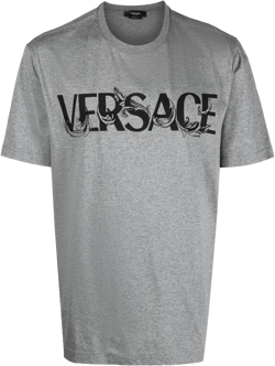 logo-print cotton T-shirt
