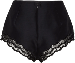 lace trim shorts 