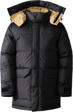 The North Face 77 Brooks Range Men's Down Hooded Parka Winter Puffer Jacket X-Large Tnf Black