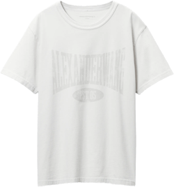 Distressed Logo Cotton Tee