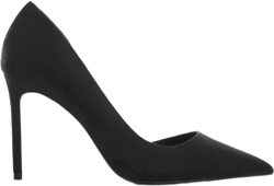 Asymmetrical heeled shoes
