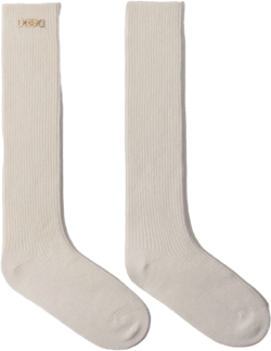 Wool mix knee-high socks