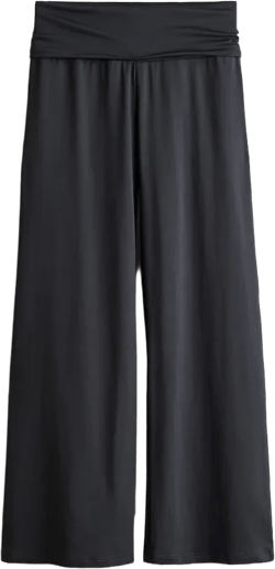Wide-Leg Jersey Pants