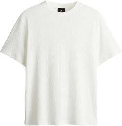 Regular-Fit Textured T-Shirt