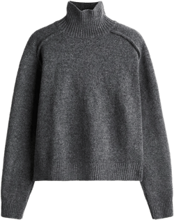 Mock Turtleneck Sweater