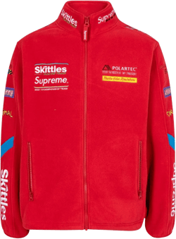x Skittles x Polartec jacket