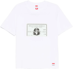 logo print T-shirt