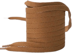 2pcs(1 Pair) New Stylish Laces For Unisex Vintage Military Boots, Hiking Shoes, Casual Sneakers, High-Top Canvas Shoes, Wheat Color Shoelaces