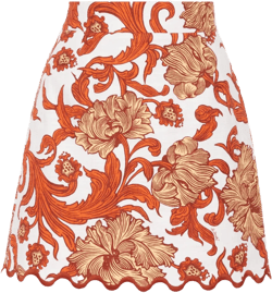 Baia floral-print miniskirt