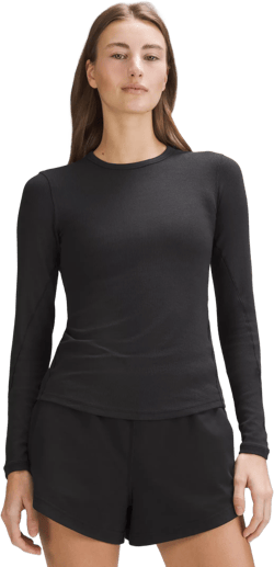 Hold Tight Ribbed Long Sleeve Shirt