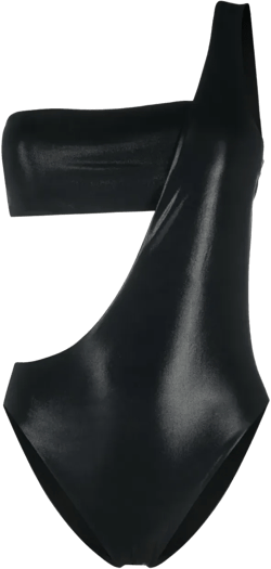 cut-out one-shoulder swimsuit