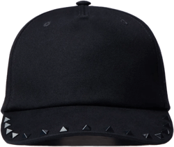 Rockstud-embellished cotton cap