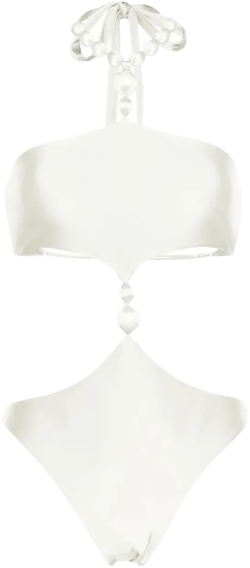 Caitriona beaded swimsuit