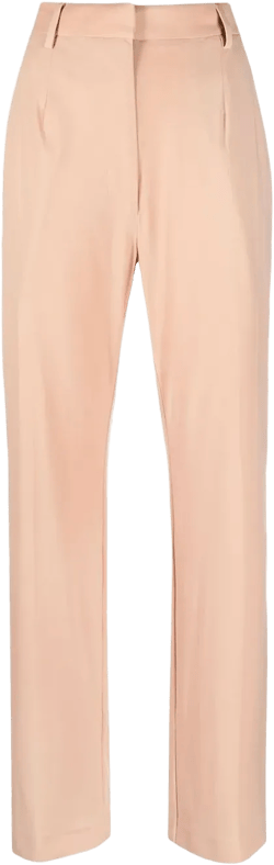 straight-leg trousers