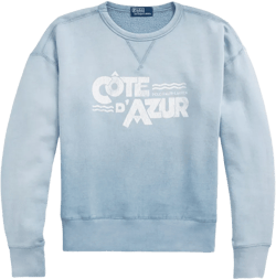 graphic-print cotton sweatshirt