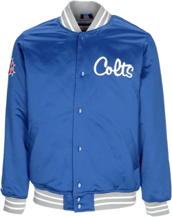 Men's Bomber Jacket Nfl Heavyweight Satin Jacket Indcol Original Team Colors