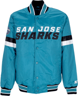 Men's Bomber Jacket Nhl Home Game Satin Jacket Sajsha Original Team Colors