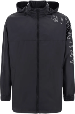 Logo Embroidered Track Jacket In Black