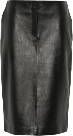 leather pencil skirt 