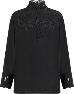 crepe de chine blouse