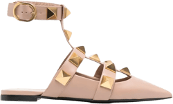 Roman Stud ballerina shoes