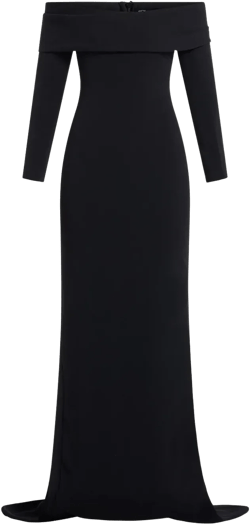 Lyla off-shoulder gown