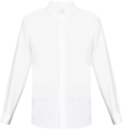 button-down cotton shirt
