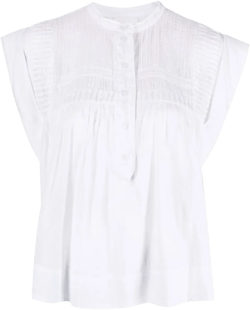 Leaza pleated blouse
