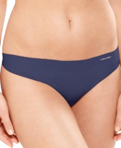 Women's Invisibles Microfiber Stretch Thong Underwear D3428 In Speakeasy