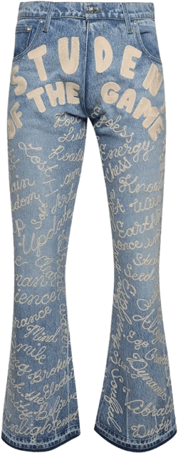 Student Bootcut Jeans In Blue