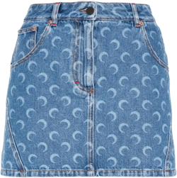 Deadstock denim miniskirt
