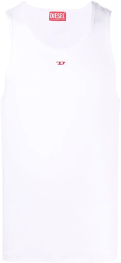 T-Lifty-D logo-embroidered tank top